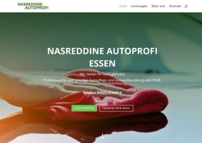 Nasreddine Autoprofi – Referenz Webseite