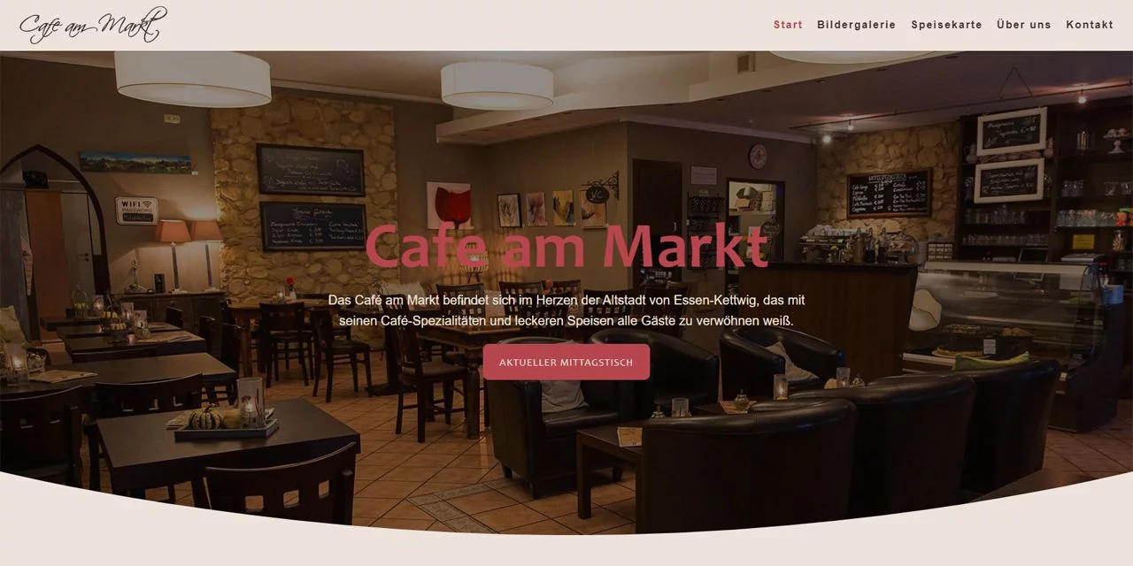 Cafe am Markt Screenshot Cafe am Markt