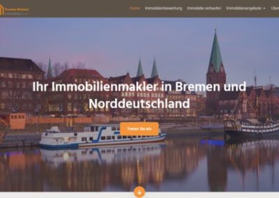 Weiland Immobilien Bremen – Referenz Webseite