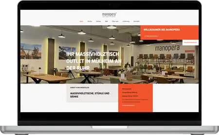 Webdesign Referenz Manopera