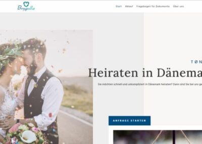 Brygulla – Heiraten in Dänemark – Referenz Webseite