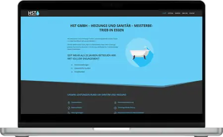 Webdesign Referenz HST Essen