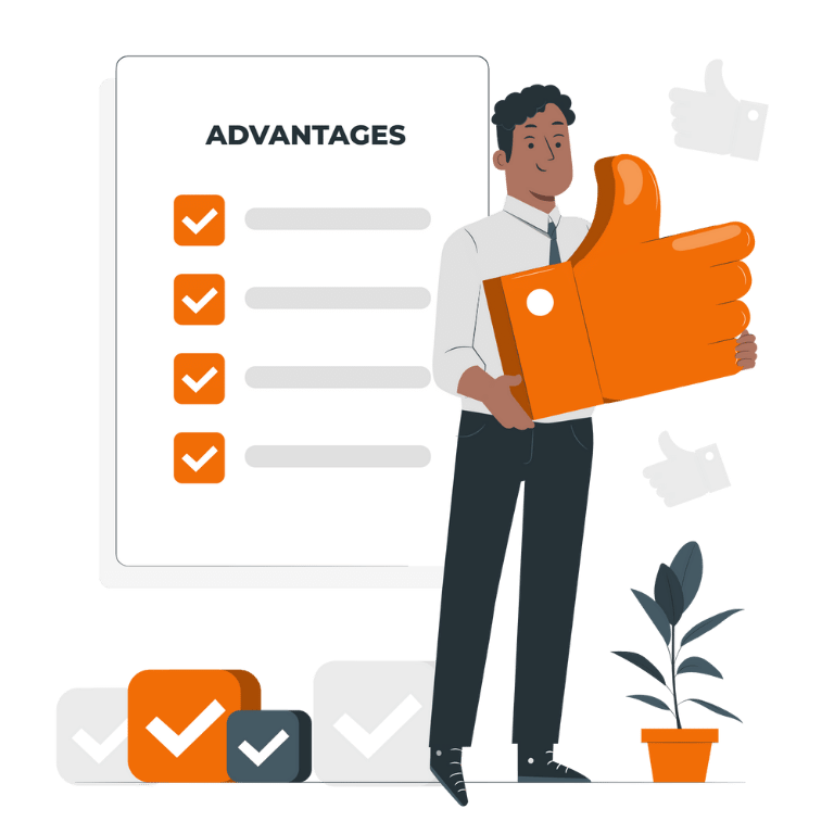 Illustration eines entspannten Nutzers bei der Einrichtung eines WordPress-Child Themes