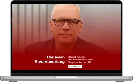 Webdesign Referenz Steuerberater Theuvsen