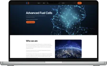 Webdesign Referenz IEA Advanced Fuel Cells