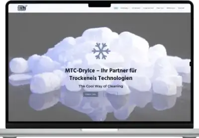 Webdesign Referenz MTC-DryIce