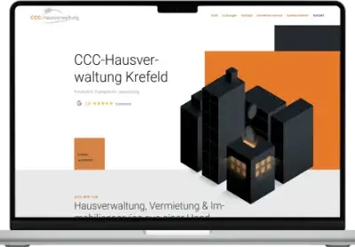 Webdesign Referenz CCC-Hausverwaltung