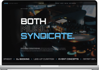 Website & SEO für BMS – Both Music Syndicate